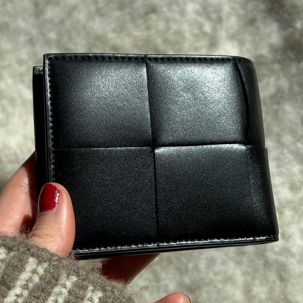 Bottega Veneta Cassette Bi-fold Wallet with Coin Purse